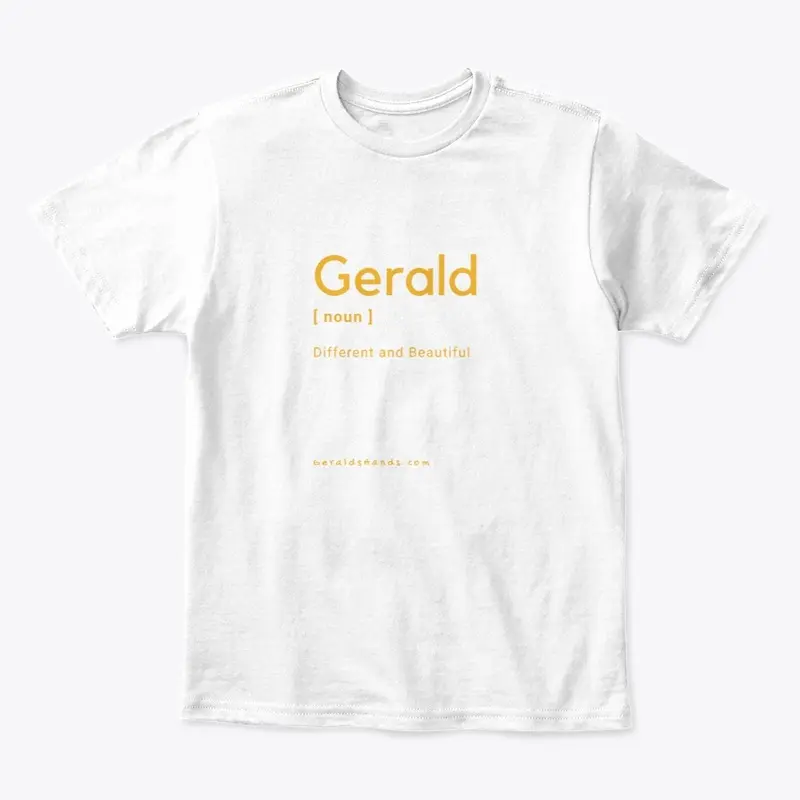 Gerald noun tee